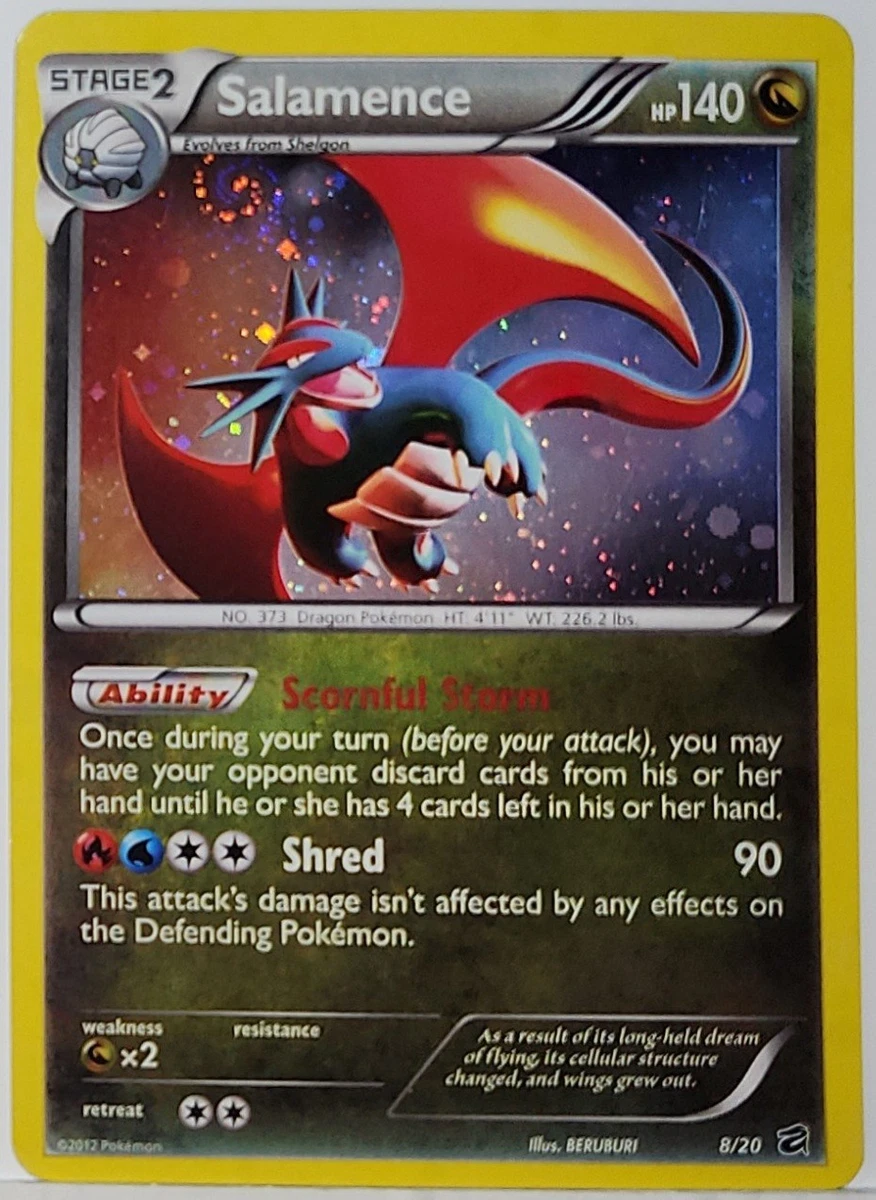 Salamence Pokémon TCG Cards for sale | eBay
