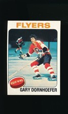 1975-76 Topps #129 Gary Dornhoefer * Right Wing * Philadelphia Flyers * EX-MT *