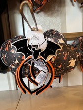 2026 Disney Mickey s Not So Scary Halloween Party Minnie Ears Headband-Brand New