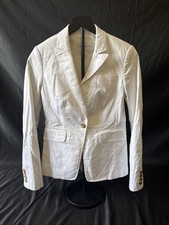 Banana Republic Women's White Blazer Size 0 Stretch