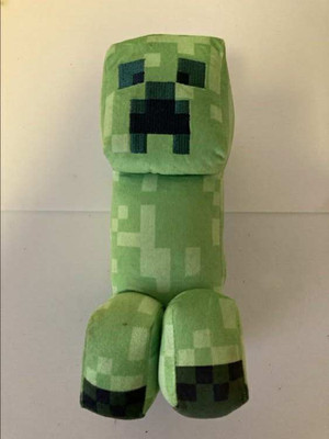 Offizielles Minecraft Green Creeper weiches Plüschtier 27 cm