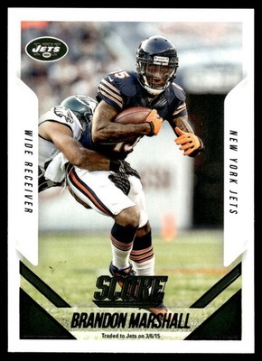 2015 Score Brandon Marshall New York Jets #48
