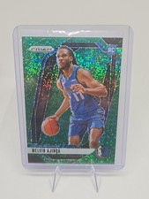 2024-25 Panini Prizm Melvin Ajinca Green Scope RC Rookie #/8 #255 Mavericks