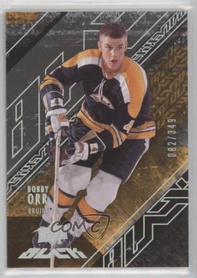 2015-16 UD Black 82/349 Bobby Orr #32 HOF 0gu