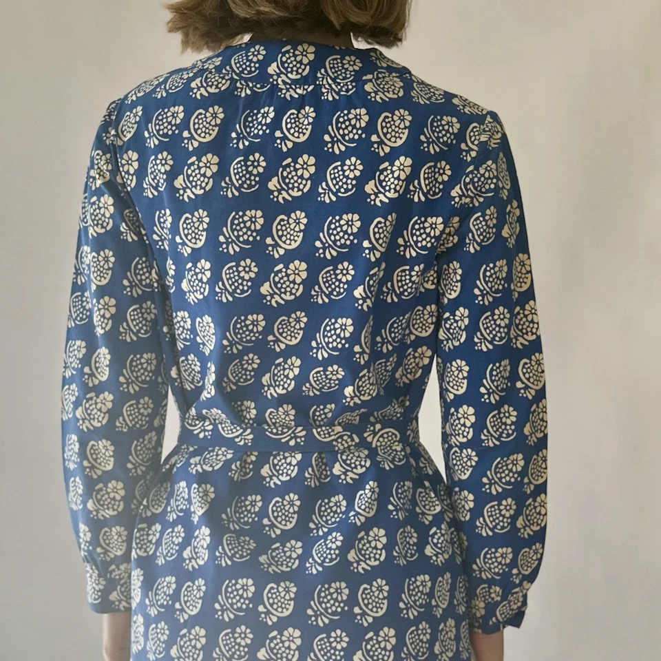 Vestido estampado Hedelmakori vintage 1964 Marimekko for Design Research 38/10 se ajusta a S Foto 3 de 4