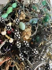 New Listing5lb Bulk Costume Jewelry Lot Vintage & Modern Wearable Resell Fashion Jewelry J2