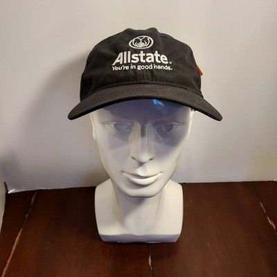 New NWT Allstate Insurance Provider Company Logo Adjustable Hat Men's Black