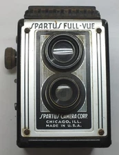 Spartus Full-Vue Camera Chicago USA Vintage - Untested - L882