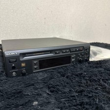 Sony MDS-S37 Black MiniDisc Recorder MD Deck Player Compact Hi-Fi Audio