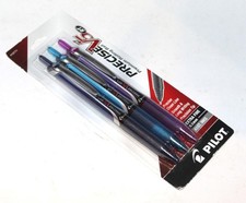 3 pack Pilot Precise V5 RT Premium Rolling Ball Extra Fine 0.5mm Asst 10771