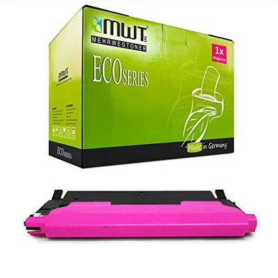 Eurotone Cartouche De Toner Laser Magenta Pour Samsung CLP 320 325 W N - Photo 1/4