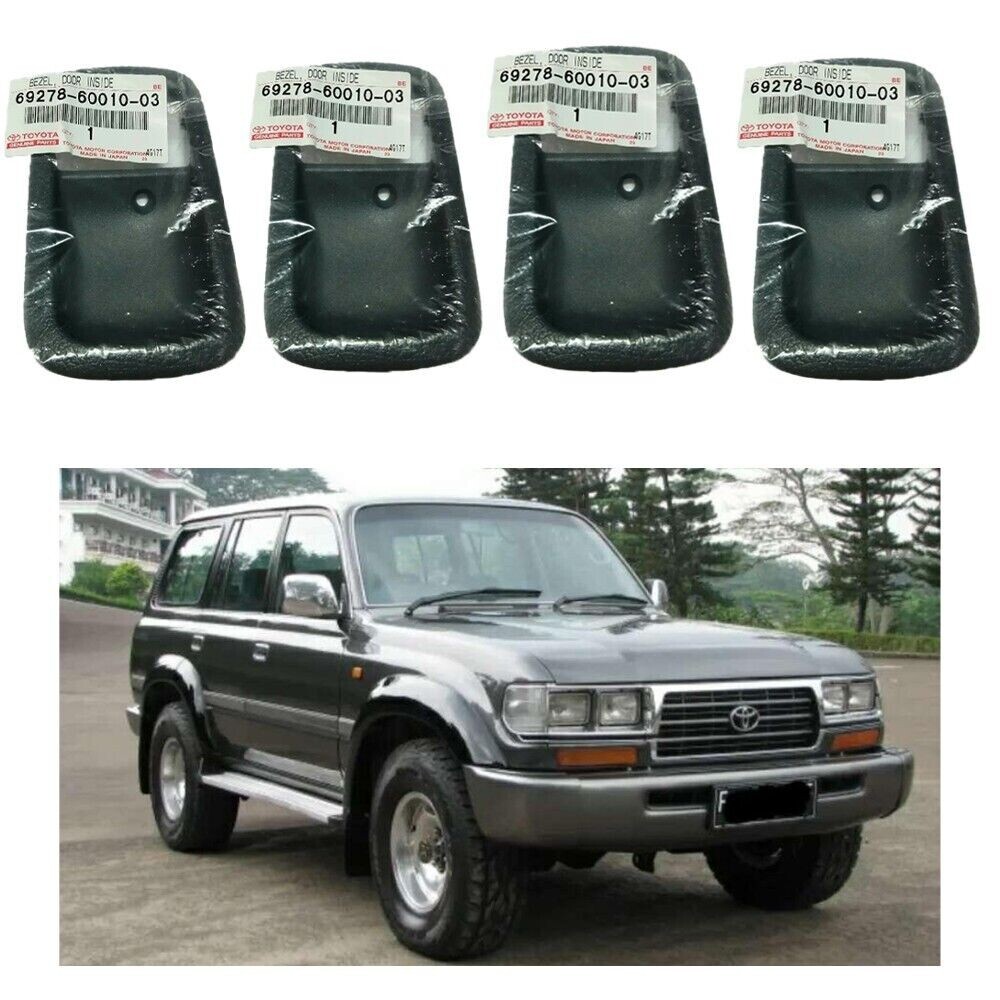 GENUINE For Toyota LandCruiser 80 Series Door Bezel Inner Set of 4