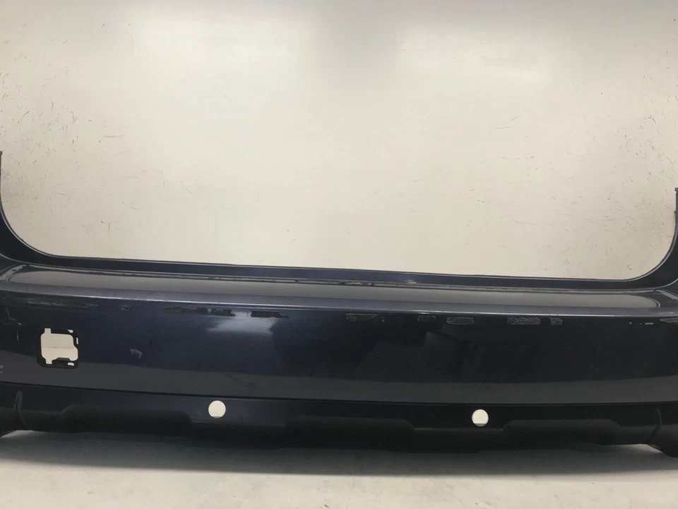 Rear Bumper Cover Subaru Outback w/Sensor Holes Grey 2015-2017 57704AL11B OEM - Image 3 of 4