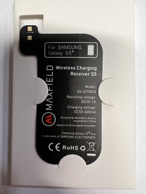 Maxfield Wireless Charging Receiver, Samsung Galaxy S5 - B-Ware neuwertig