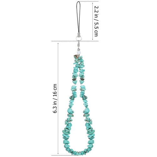 2 Pcs Mobile Phone Straps Miss Mother Charm Lanyard Crystal Wrist - 第 2/11 張圖片