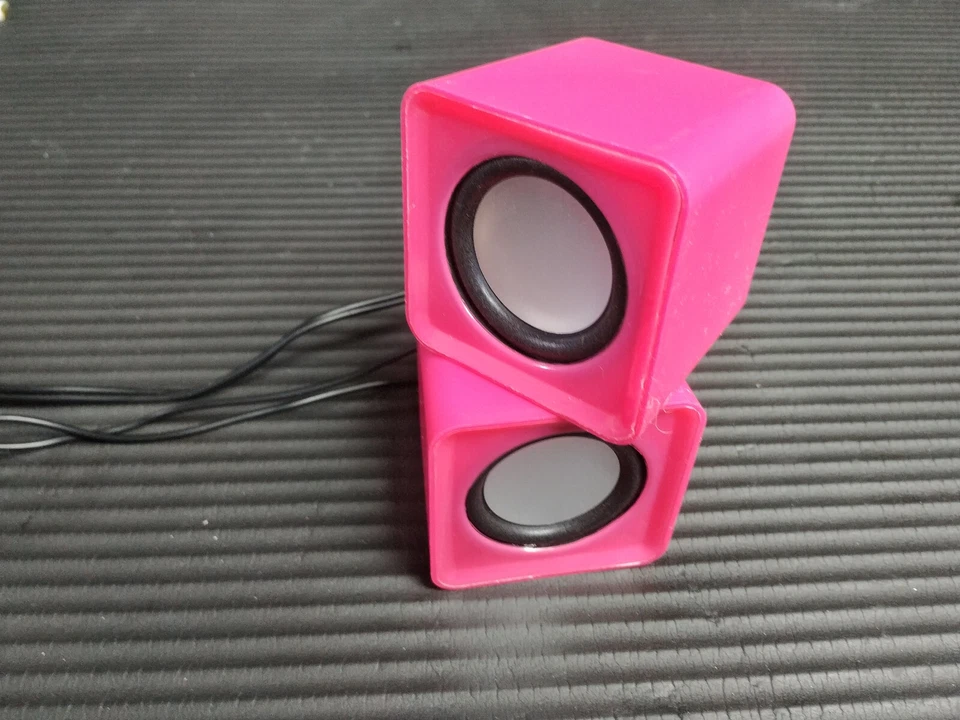 SpeedLink SL-810004-PK TWOXO Pink Stereo PC-Lautsprecher 5W, USB