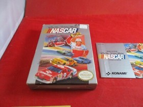 Bill Elliott's NASCAR Challenge (Nintendo NES) COMPLETE w/ Box manual game #T1