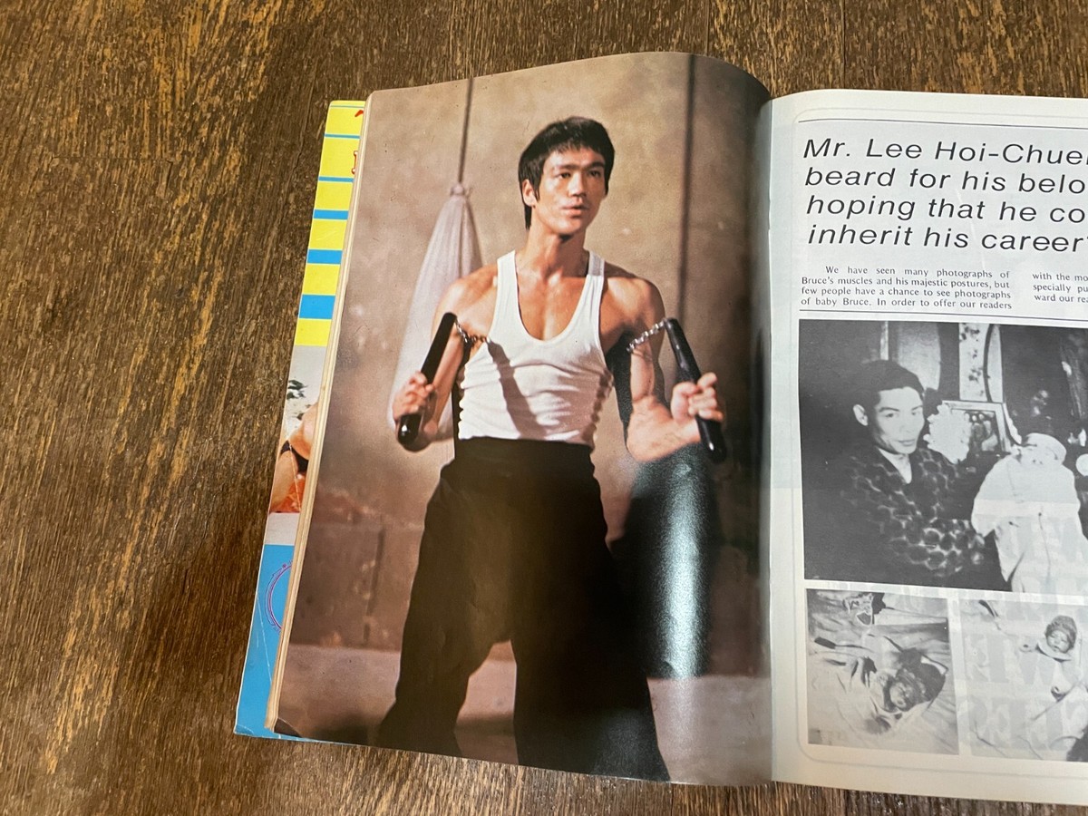 Qs216 Vtg 1976 Bruce lee Vivien Leigh Poster ロードショー 昭和51年 