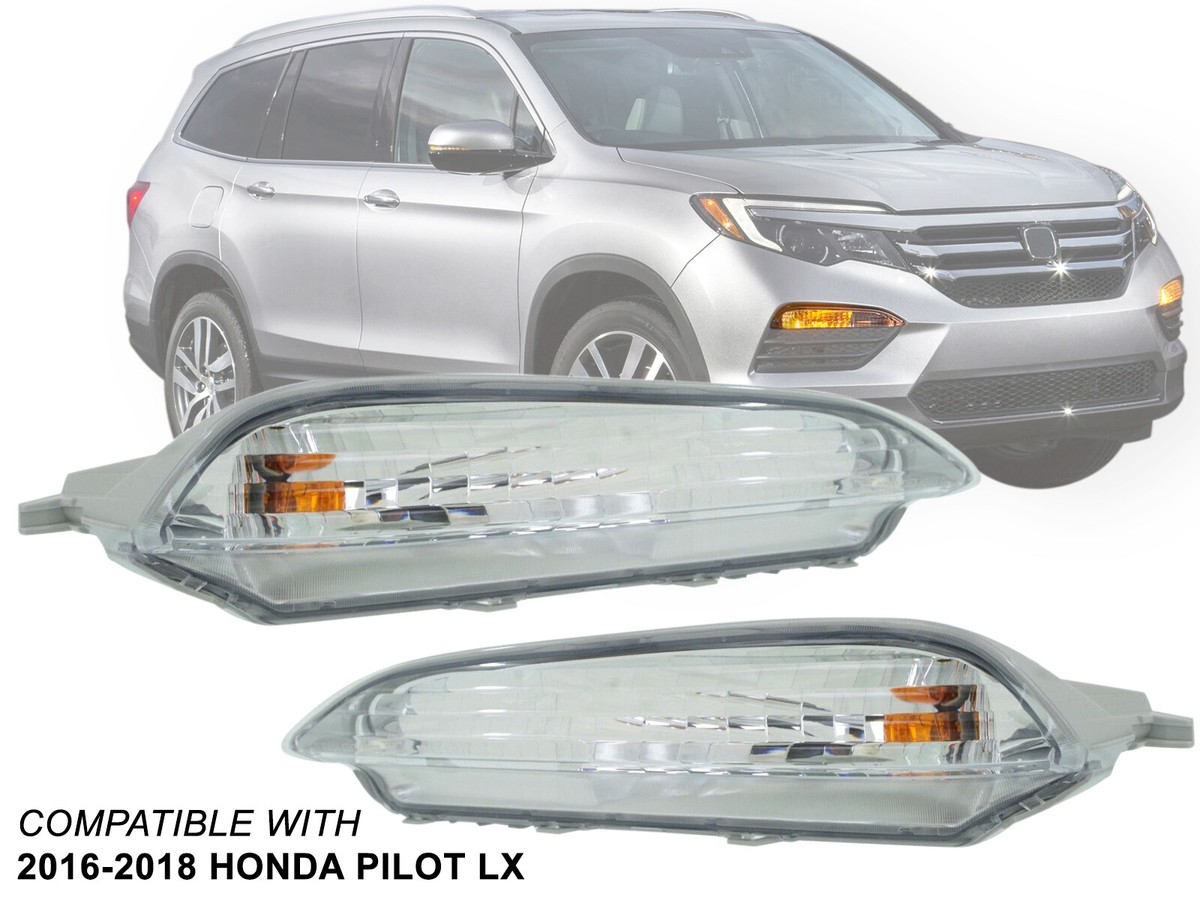 Fits Turn Signal Light 2016 2017 2018 Honda Pilot LX Pair