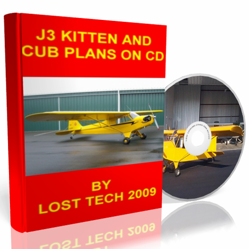 BUILD YOUR OWN ULTRALIGHT AIRPLANE J3 KITTEN AND CUB PLANS ON CD PLUS