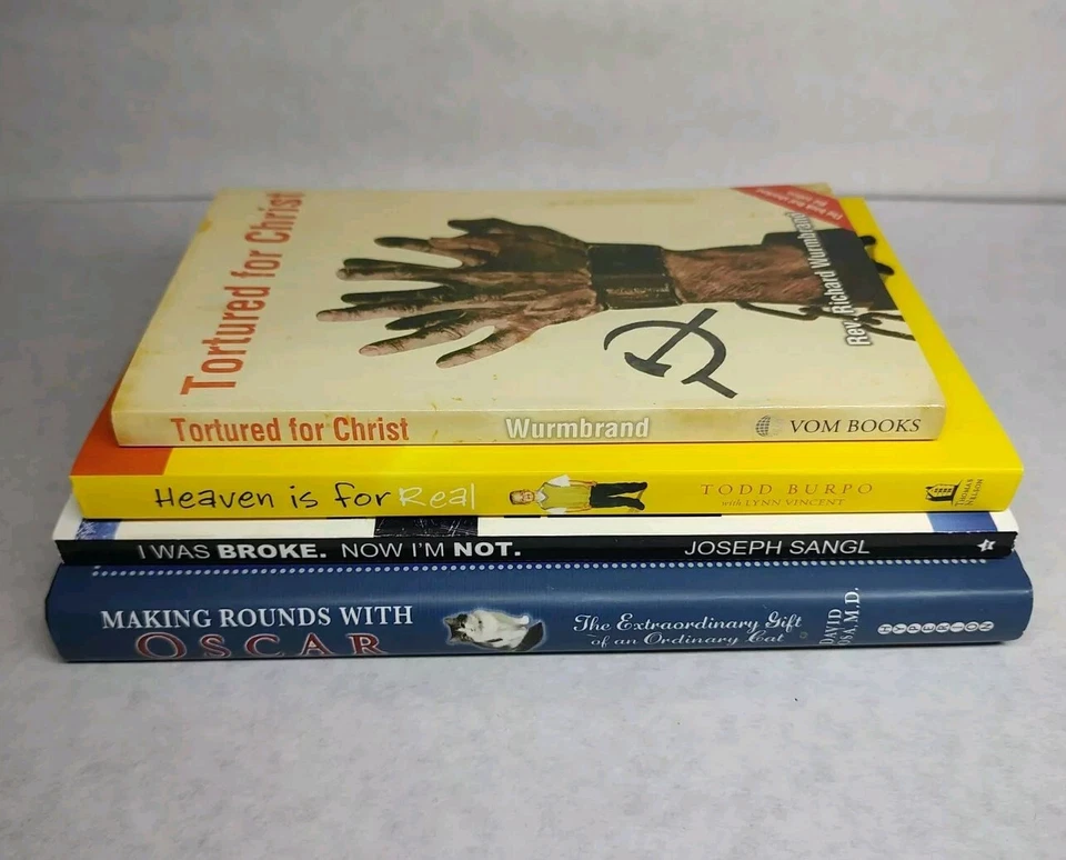 Inspirational & Motivational Book Lot of 4 - Christian Life Stories + Advice - Image 3 of 4