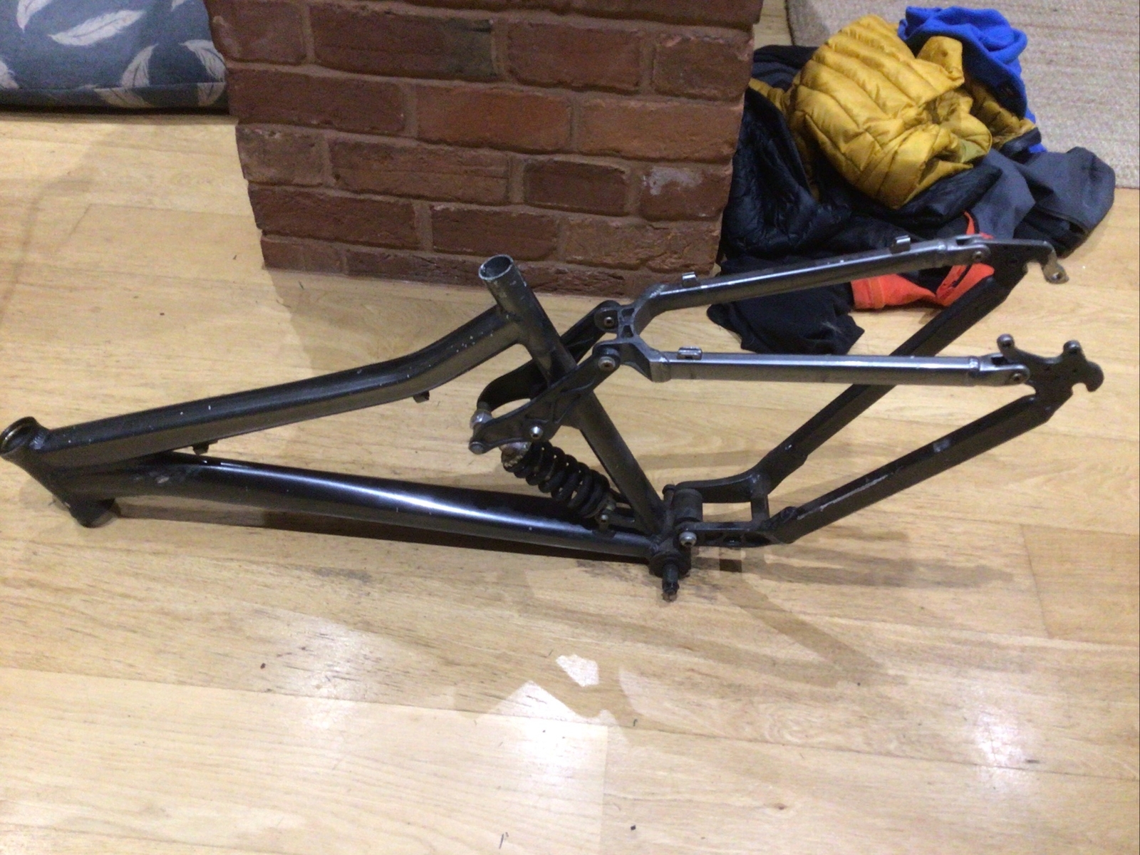26 inch Alloy, Full Suspension mountain bike frame eBay