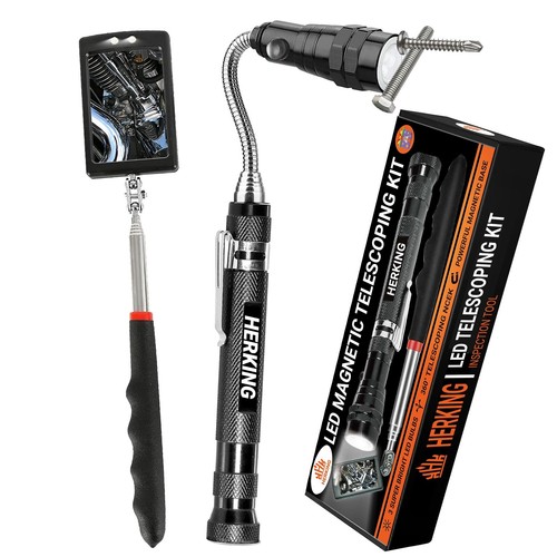 Mens Gifts Ideas Telescoping Magnetic Pickup Tool Set-Stocking Stuffers for A... - Picture 9 of 9