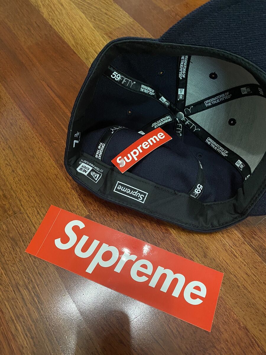 Supreme new Era 7 3/4 baseball hat cap 59fifty fitted 61.5cm Supreme new Era 7 3/4 baseball hat cap 59fifty fitted 61.5cm