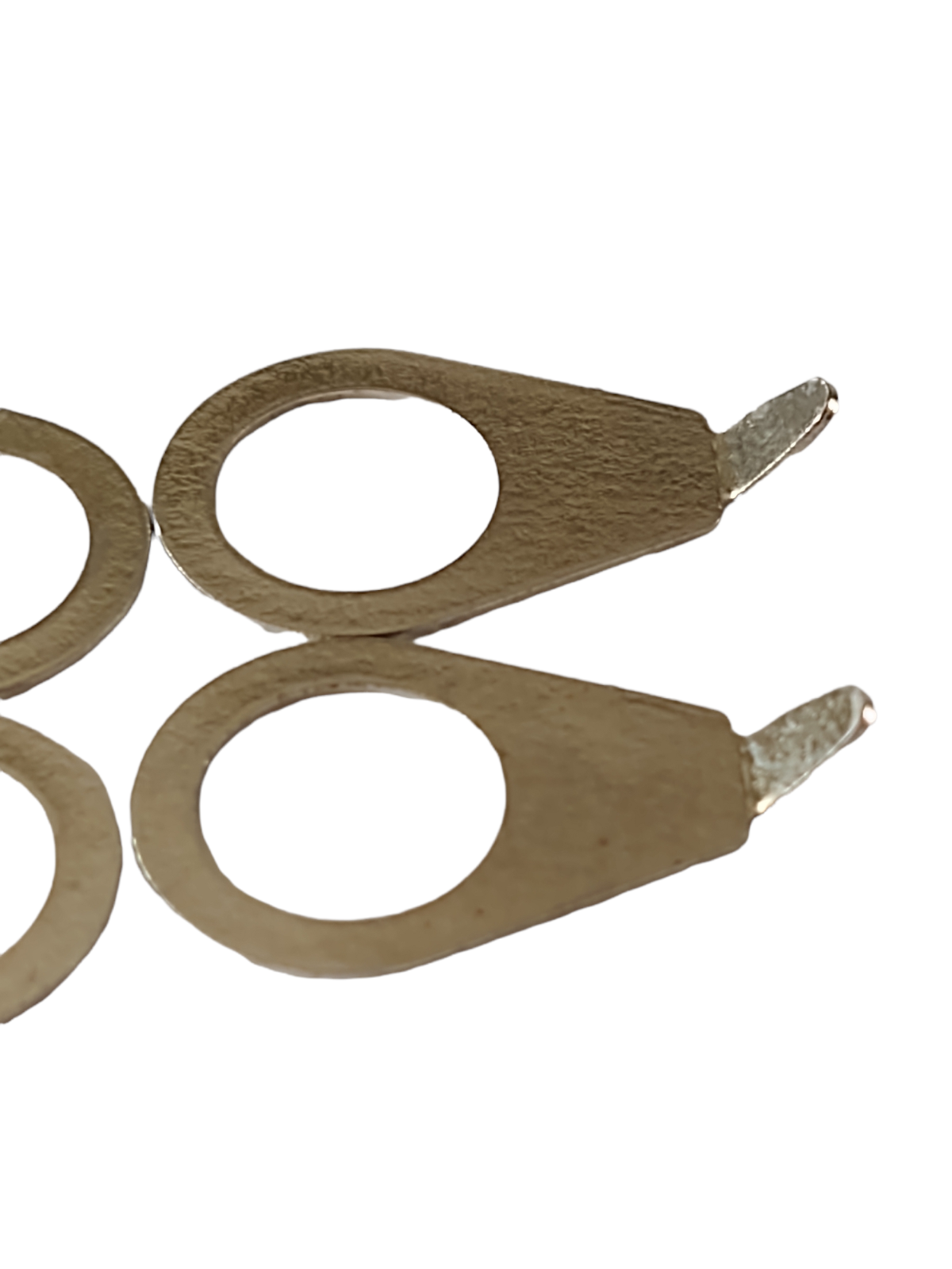 4 Pack Nickel Finish Guitar Pot Pointer Washers 30 Degree US Spec 3/8