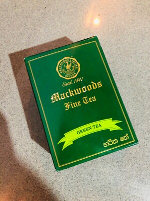 Ceylon Tea Mackwoods Loose Leaf Green Tea 100g 