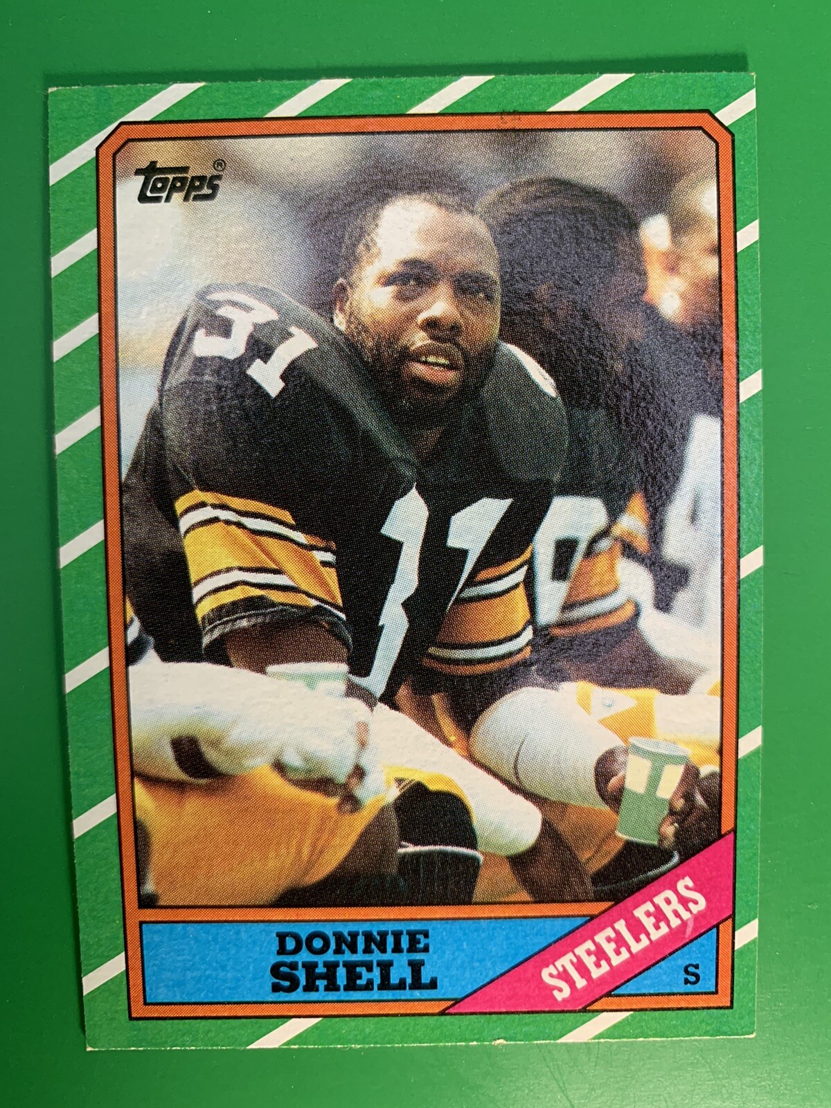 1986 Topps Donnie Shell #291 Pittsburgh Steelers