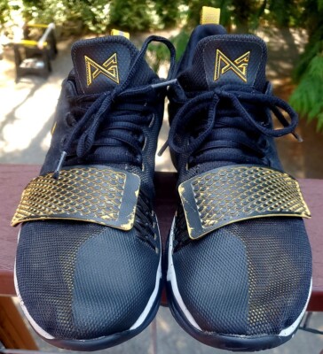 Nike Zoom PG 1 Paul George Black  University Gold 878627-006 Mens SZ 8.5 Sneaker