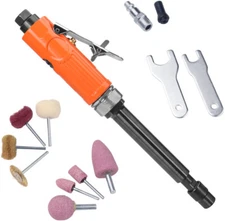 1/4" Straight Extended long Air Angle Die Grinder Pneumatic Grinding-Machine
