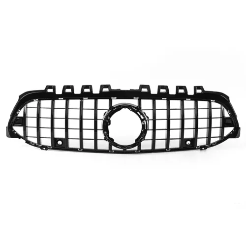 Front Grill Grille Black Panamericana Gt Style 2018+ for Mercedes a Class W177 - Picture 7 of 11