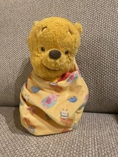 Disney Winnie The Pooh Infant Hang/Hold Stuffed  Baby Pooh  Plush From Disney