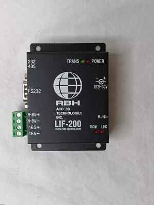 RBH Access Technologies LIF-200 LAN TCP/IP Gateway