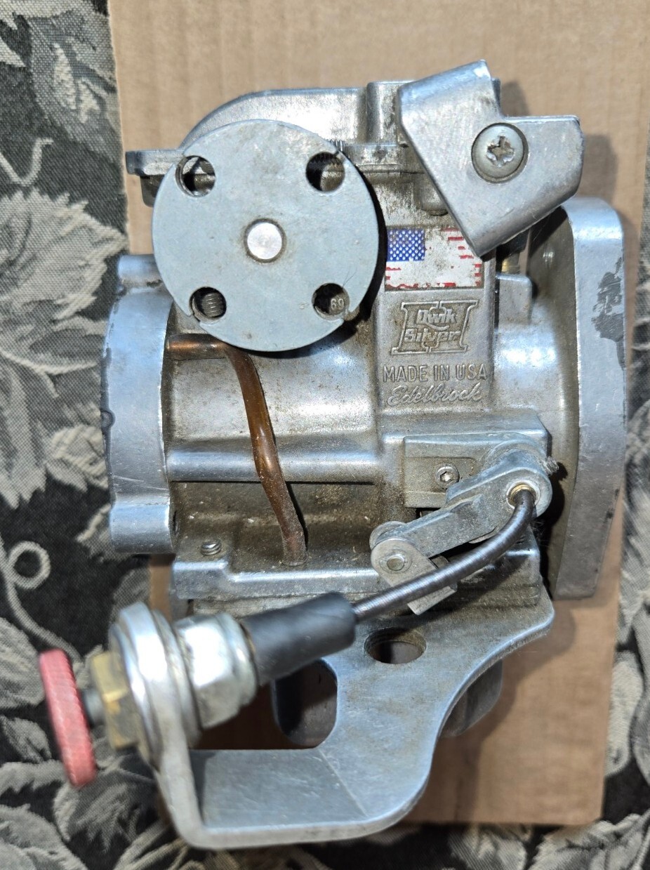 Edelbrock Qwik Silver Motorcycle Carburetor eBay