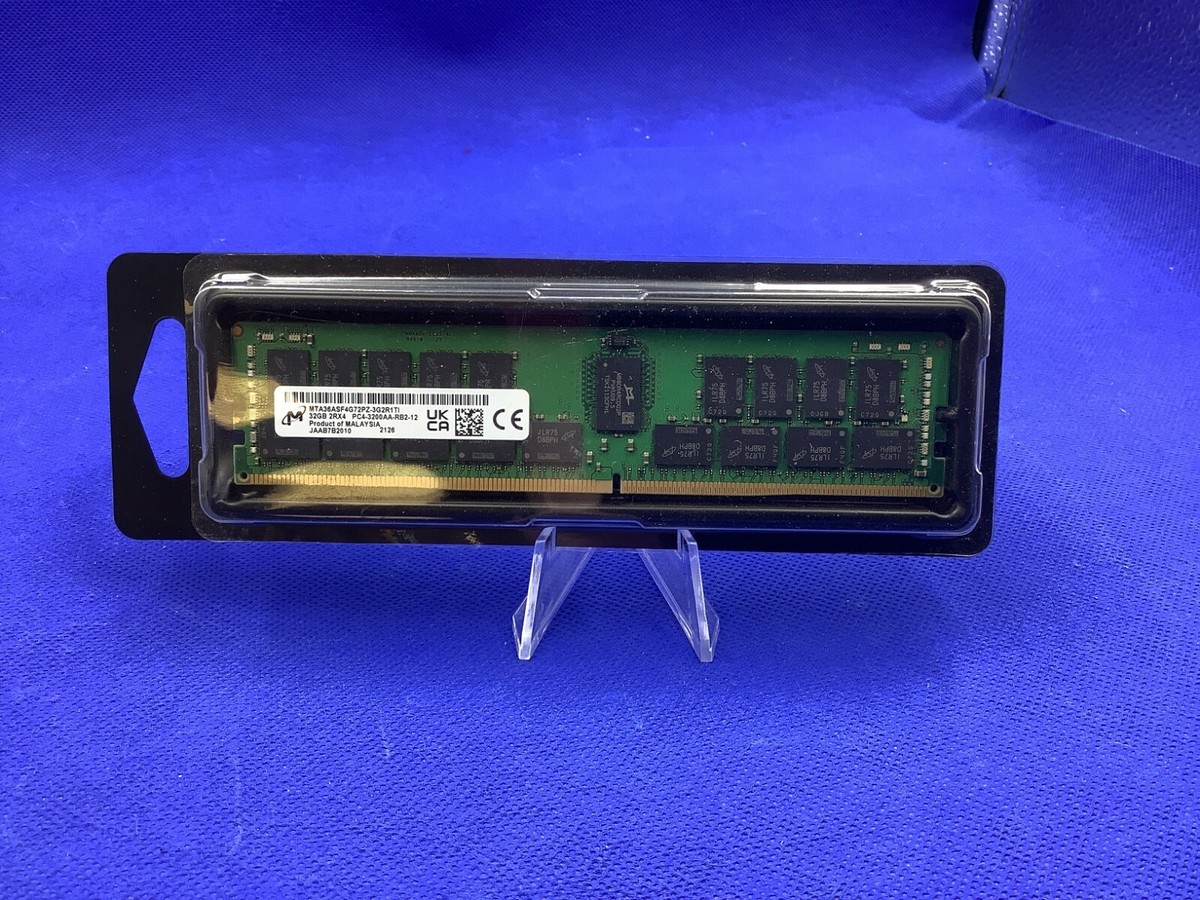 MTA36ASF4G72PZ-3G2R1 MICRON 32GB (1X32GB) 2RX4 PC4-3200AA SERVER