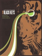 MINT Black Keys 2006 Electric Factory Todd Slater COPPER Variant  Poster 14/25