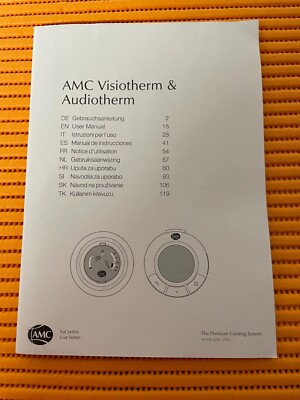AMC Visiotherm und Audiotherm Gebrauchsanleitung - Original A4