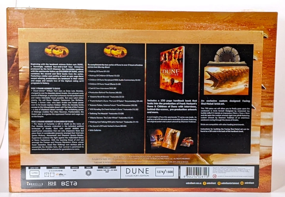 Dune & Children of Dune Collection Collector's Edition Blu Ray Umbrella - Image 3 of 4