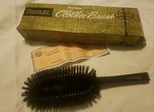 Vintage Stanley HOME PRODUCTS His Brush Life Time Guarantee Clothes Brush 3046