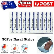 30Pcs Nasal Strip Breath Way Stop Snoring Help Easy Clear Anti-Snore Nose Strips