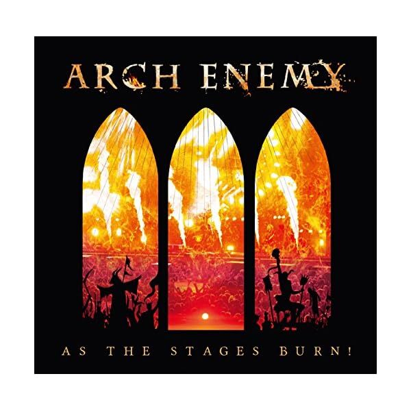 ARCH ENEMY As The Stages Burn DVD + CD Carcass Witchery In Flames F/S w/Trac JP