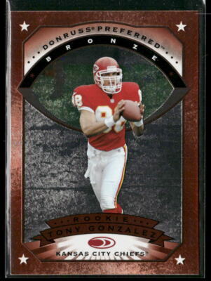 Tony Gonzalez 1997 Donruss Preferred #102 - Kansas City Chiefs