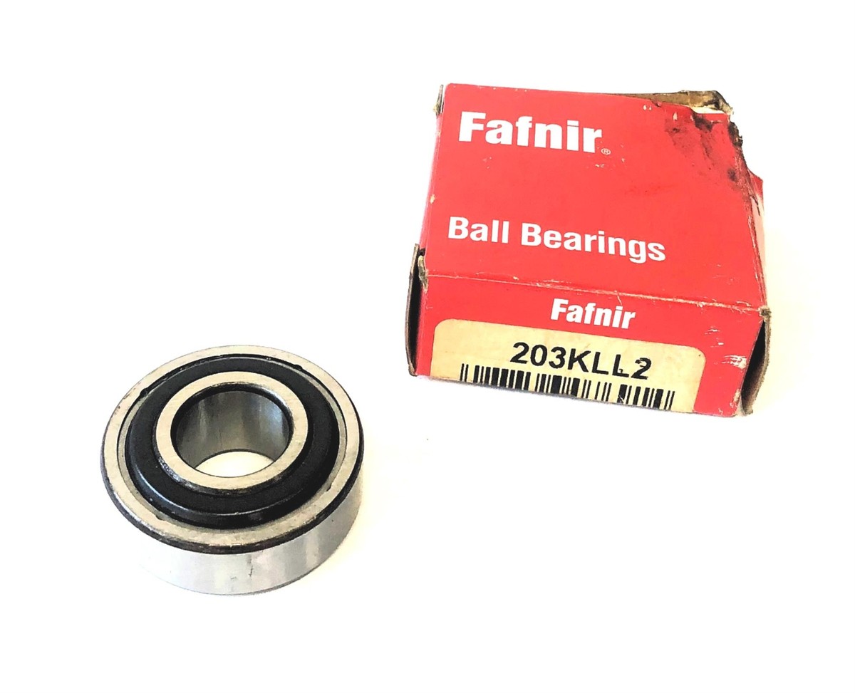 Roulement à Billes Fafnir GN211KLLB D'occasion - Alésage 2-11/16", Diamètre Extérieur 5.906", Acier
