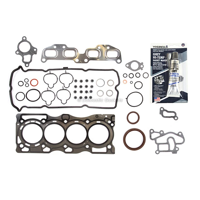 Fits 05-12 Nissan Frontier Suzuki Equator 2.5L DOHC Full Gasket Set QR25DE - Image 2 of 4