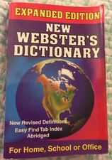 New Websters Dictionary 2004 Paperback Expanded Edition 