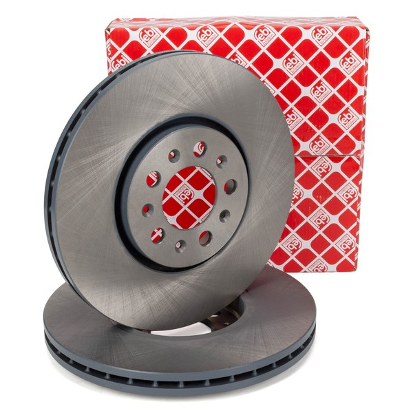 febi Bremsscheiben Ø 288Mm FüR VW Golf 4 Polo 4 5 A1 8X A3 8L1 Vorne 6R0615301D-image