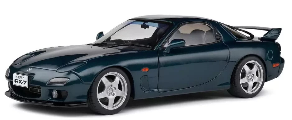 1/18 マツダ RX-7 (FD3S) Type RS ブルー 1994 1/18 Mazda RX7 FD RS 1994 (Motego Blue) Diecast Model Car by